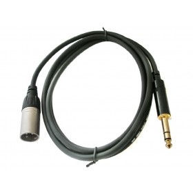 Rean Cable NRA-140-0050-015 Cable XLR/M-plug balanceado 1.52mt