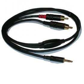 Rean Cable NRA-140-0150-009 Cable mini plug stereo-2RCA 0.9mt