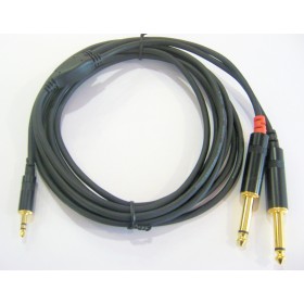 Rean Cable NRA-140-0170-031 Cable mini plug stereo-2plug 3.0mt
