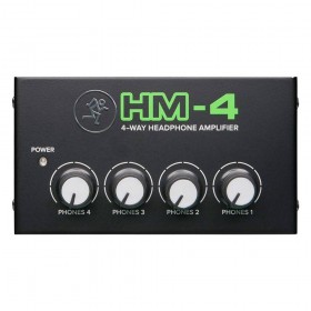Mackie HM4 Amplificador de fonos de 4 canales
