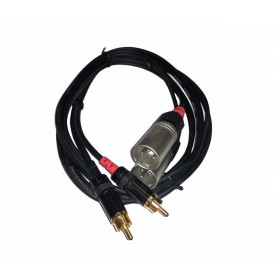 Rean Cable NRA-140-0110-015 Cable stereo xlr/M-RCA 1.5mt