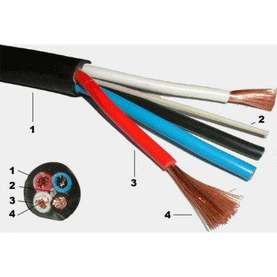 Gotham 54025 Cable parlante  4x2.5mm²